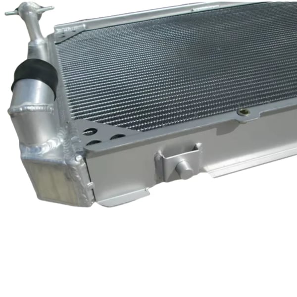 Radiator, aluminiumkonstruktion, 40% stigning i kølekapacitet, direkte erstatning, TIG-svejset design
