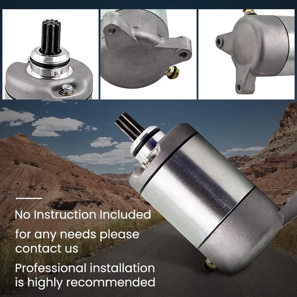 Starter Drive til Polaris ATV, 12V Drift, Holdbar Konstruktion, Ideel til Sportsman 500
