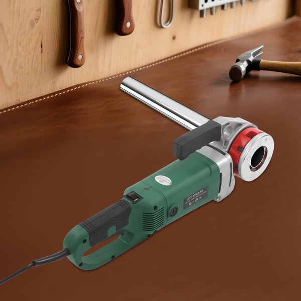 Elektrisk Rørgevindskærer, 2300W Effekt, 230V Spænding, 26 omdr./min Hastighed, 6 Døds (1/2" til 2"), 51.1*18.2 cm Dimensioner