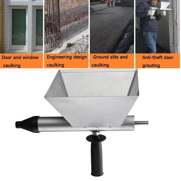 Muurilaastiase, Ruostumaton teräs, Suppilon mitat 206x200mm, Kokonaismitat 290x120mm, Irrotettava suutin, Kevyt muotoilu