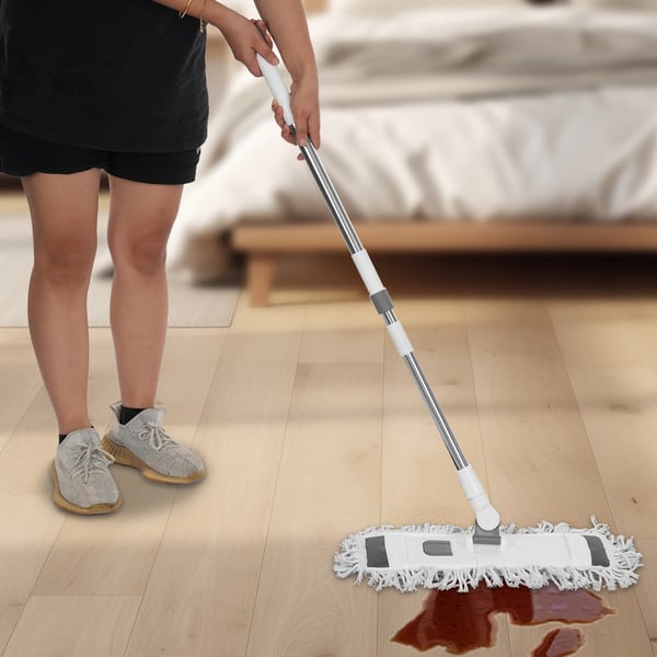 Gulvmoppe, Håndholdt Design, Teleskopisk Håndtag,Mop