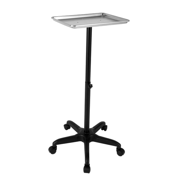 Salon skønhedsvogn, højdejusterbar 64-108 cm, holdbar aluminiumlegering, nem mobilitet