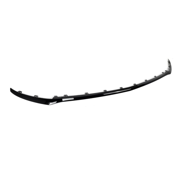 Front Bumper Cover Molding Trim, Højkvalitets ABS Plast, Glans Sort, Perfekt Pasform til 2016-2019 Modeller,3stk sæt