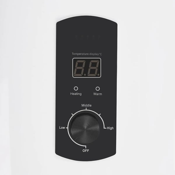 Elektrisk 100L Vandvarmer, 2000W Effekt, 60L Kapacitet, IPX4 Vandtæt,HVID