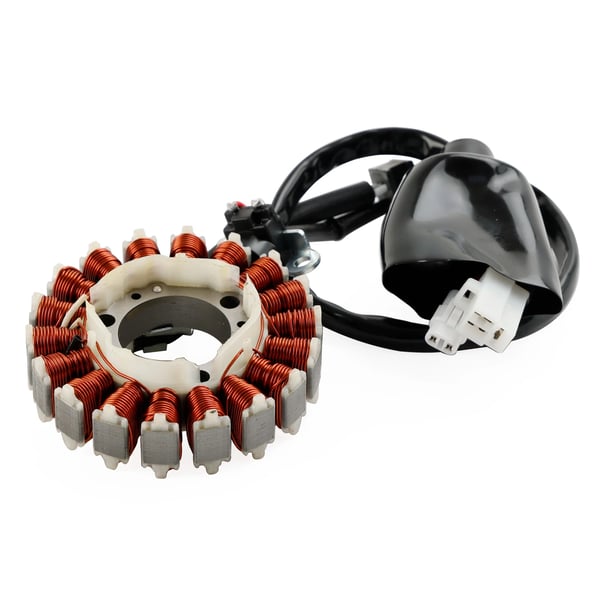 Magneto Stator Generator, Højkvalitets lamineringsmaterialer, 5 ledninger, 2 stik, 2 + 3 ben, 18 poler