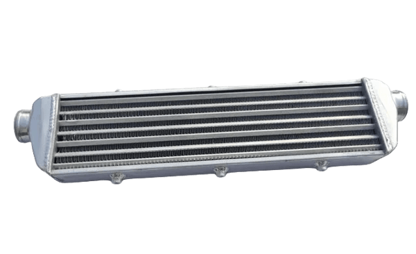 Intercooler, Aluminiumkonstruktion, 550mm x 140mm x 50mm, 2.2-tommer indgang, 2.2-tommer udgang, Delta Fin Design