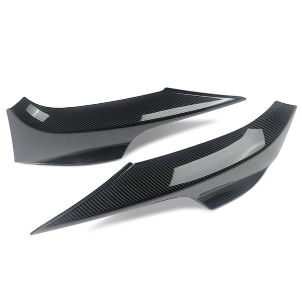 Front Splitter Lip, Carbon Fiber Stil, Nem Installation,par
