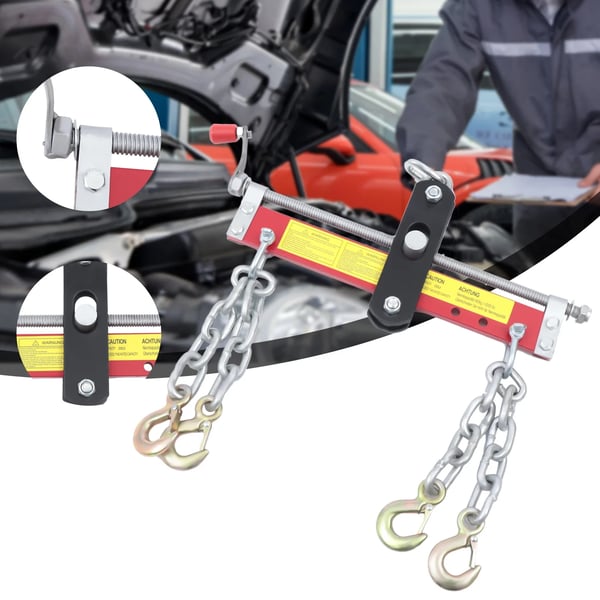 Motorløfter Balancer, Stålplade Konstruktion, 900 kg Belastningsevne, 260 mm - 315 mm Arbejdsområde, 45x26.5x28.5 cm Dimensioner, 5.8 kg Nettovægt