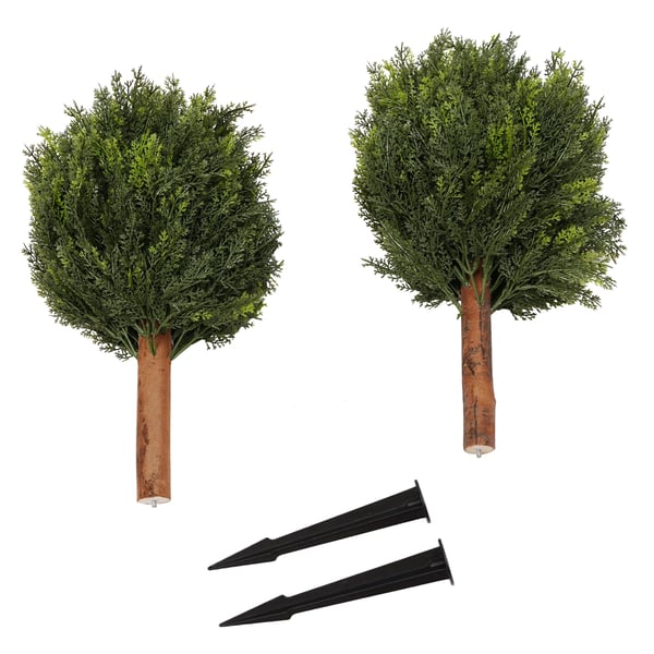 Kunstig cypressus træ, holdbar konstruktion, indendørs og udendørs brug,Kunstig cypress