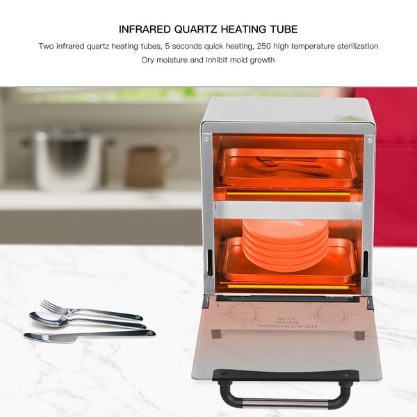 Sterilisator, Hurtig Desinfektion, Brugervenligt Design,Hvid