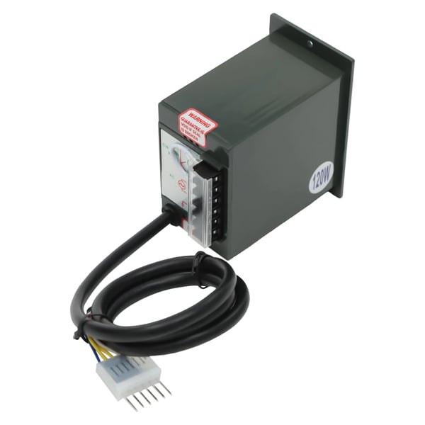 Induktionsmotor, 120W effekt, 180K reduktionsförhållande, 220V spänning, 0-90r/min hastighetsregulator, 3.8nm vridmoment