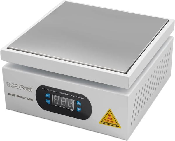 Lämmitystasoa, 700W Teho, 0-500°C Lämpötilansäätö,harmaa, 220V