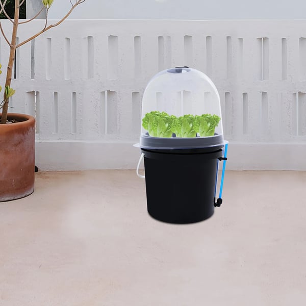 Mist Dyrkningsfrøboks, 12-24 VDC spændingsområde, maks. 3 A strøm, timercyklus 60 min TÆNDT/30 min SLUKKET, produktstørrelse 27x27x29 cm, vægt 1,32 kg