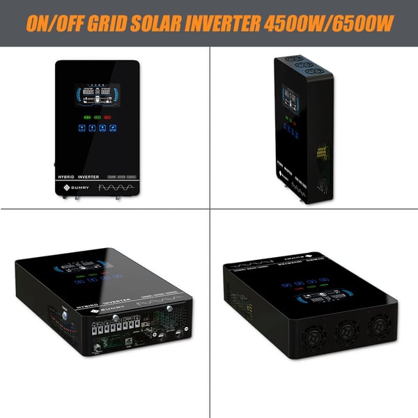 Sol inverter, MPPT teknologi, LCD skærm,Guld