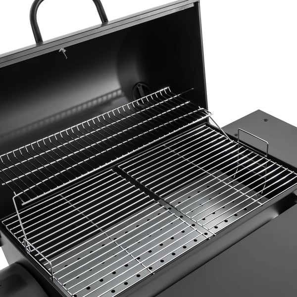 Kulgrill, Rummelig Madlavningsplads, Holdbar Konstruktion,sort