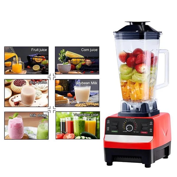 Blender, 2000W Teho, BPA-vapaat Materiaalit,VALKOINEN