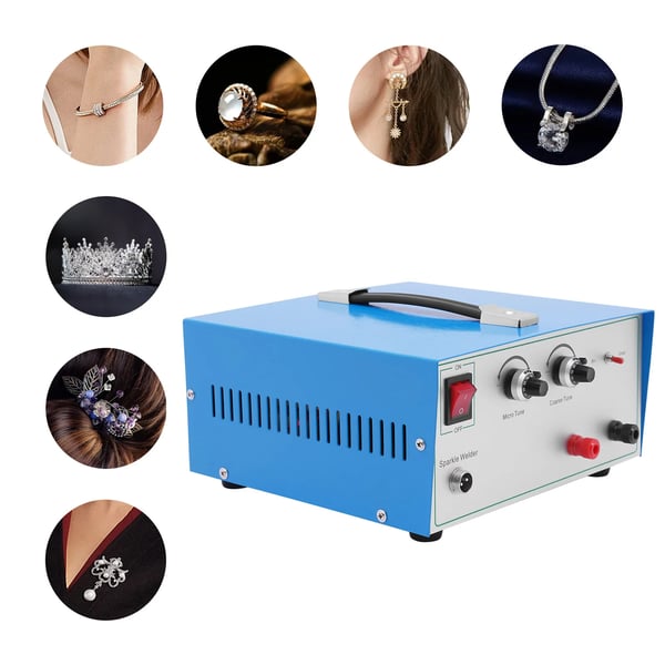 Smykke Punktsvejsningsmaskine, Dobbelt Driftsmode, Effektiv Svejsning,SAPPHIRE BLÅ, 220 V