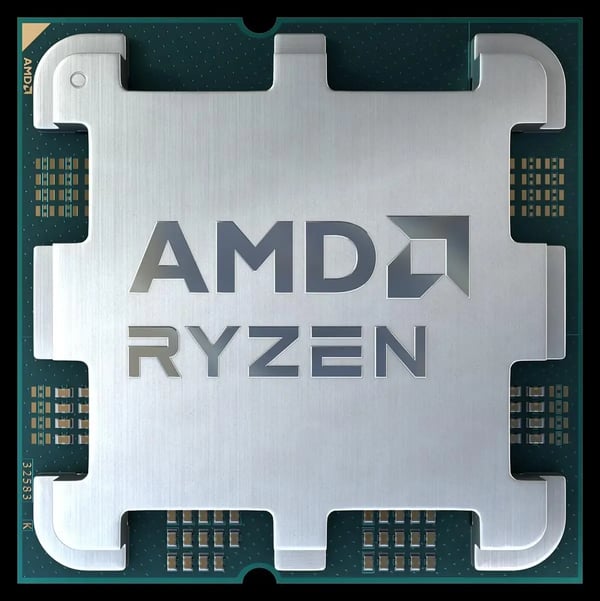 Processor, 6 kärnor, 12 trådar, 5 GHz max boost