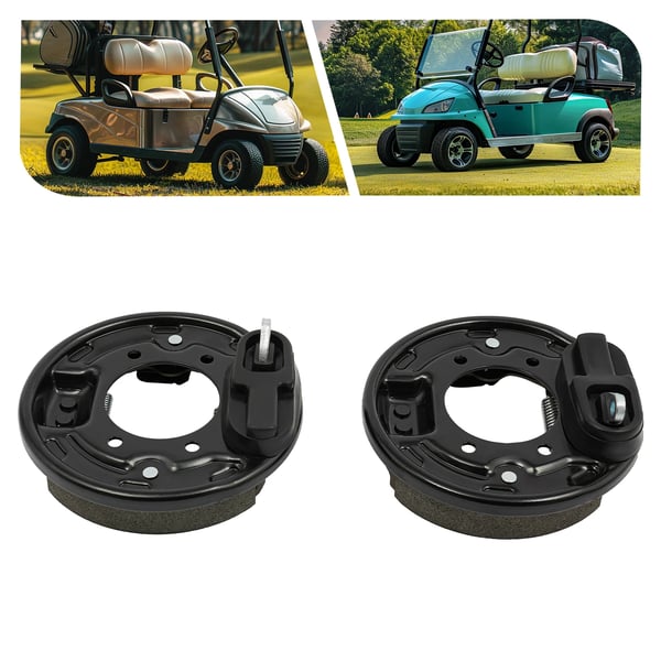 Golfvogns Bremsesamling, Premium Materiale, Forbedrede Sikkerhedsfunktioner,sort