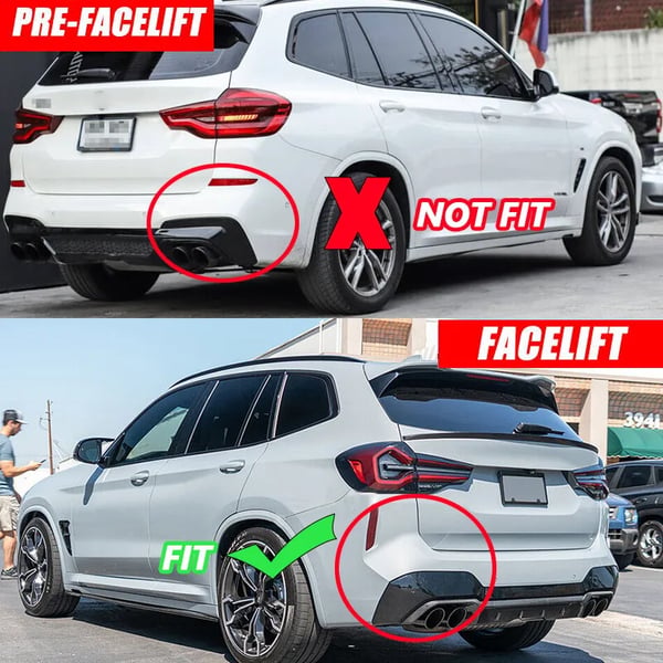 Bakdiffusor, Tävlingstil, Aerodynamisk Design,kolfiberutseende