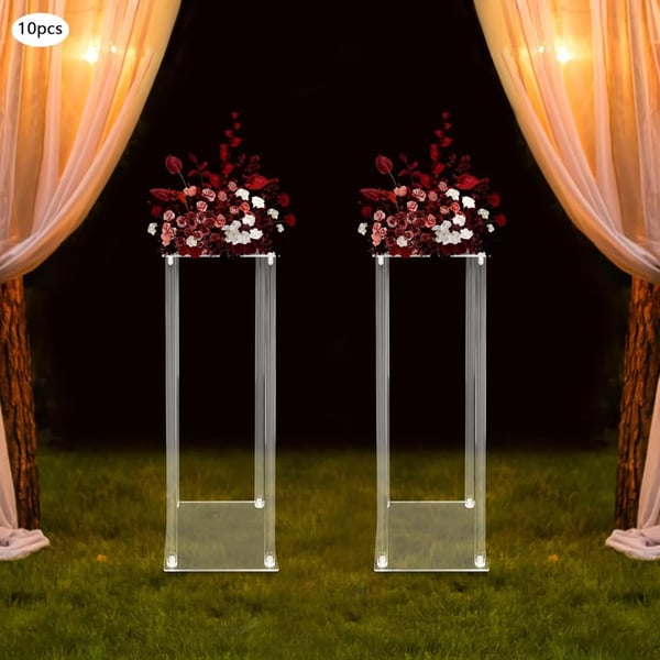 Blomsterstand, Elegant Design, Holdbar Akryl Konstruktion,HVID