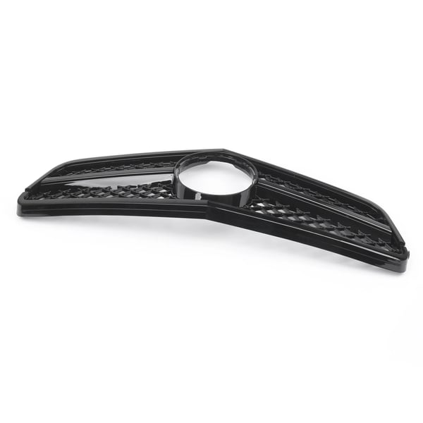 AMG Sort Front Bumper Gitter, Stilfuldt Design, Forbedret Luftstrøm, Holdbart ABS Plastik