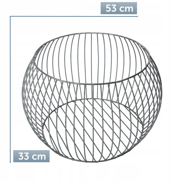 Havegabion, Galvaniseret Stål, Alsidig Plante Løsning,Sølv