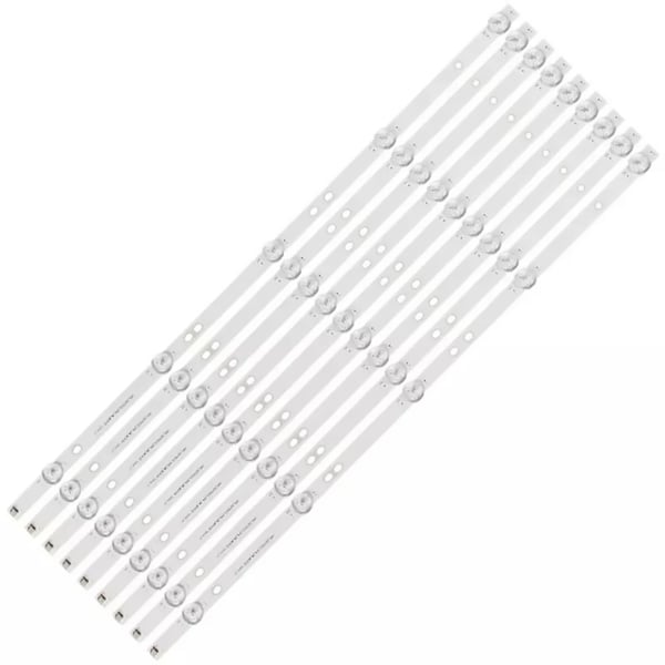 LED-taustavalo nauha, 5 lamppua, 12mm, 8 settiä - 72 kpl