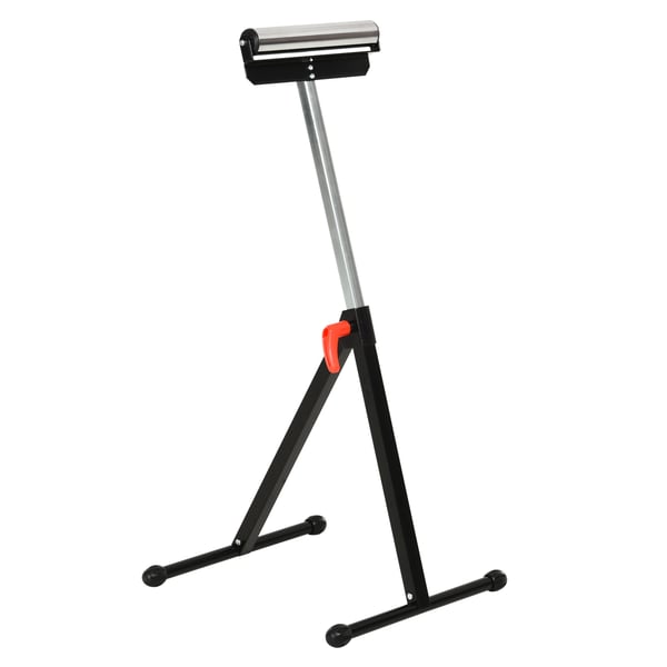Justerbar foldbar rulleholder, højdeområde 68-110 cm, låsekran stabilitet