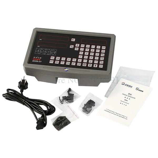 Digital aflæsning, 2 akse display, metalhus, LED display, 110V-240V indgangsspænding