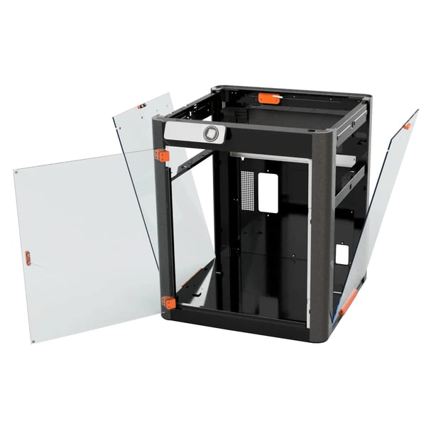 Vision Indhegning, Frontside PC Panel, Top Tempered Glas, Magnetiske Sider,Fuld sæt