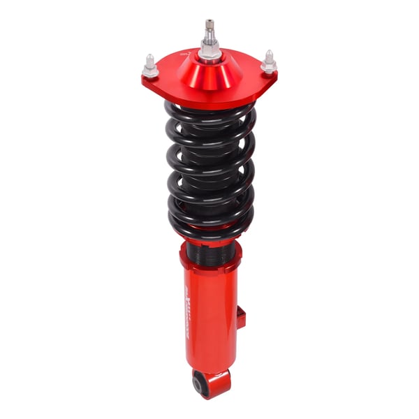 Coilover affjedringskit, højkulstofstål, 24-vejs justerbar dæmpning, kompatibel med MAZDA MIATA MX5, højdejusterbar, forårsrate 8 kg/mm