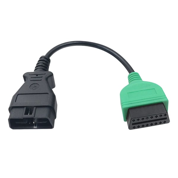 Fiatecuscan-adapter, OBD2-kontakt, diagnostisk., Multiecuskan