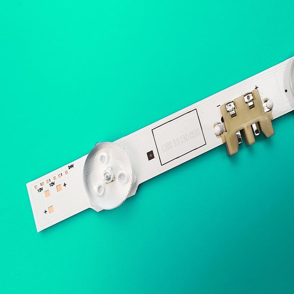 LED-stribe, 3V spænding, 18 LED-perler, CE-certificeret, fleksibel PCB, 1150 mm længde