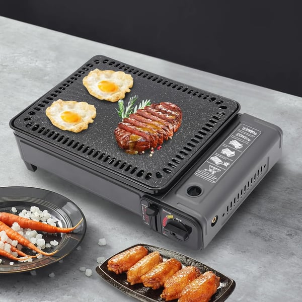 Gasgrill, Bærbar Design, Justerbar Varme Kontrol,YLLAQF-000200
