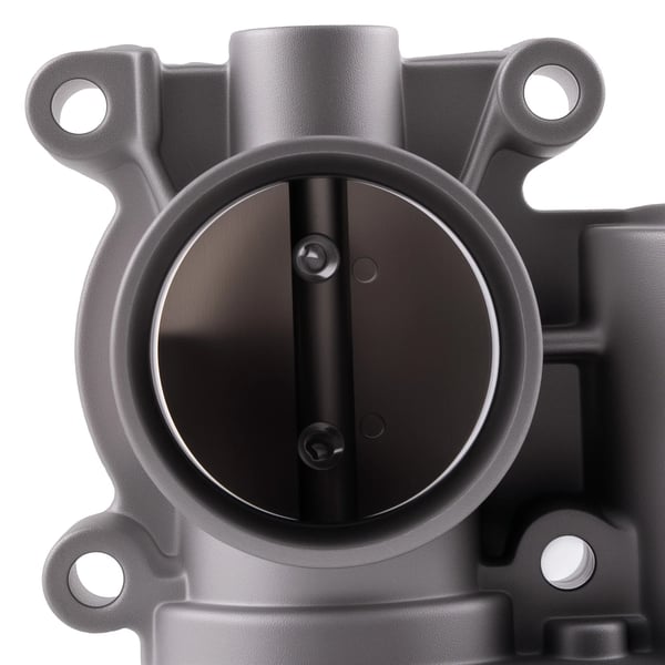 Throttle Body Samling, Aluminium, 20,4 cm Længde, 17,9 cm Bredde, 11,5 cm Højde, Kompatibel med Tyske Bilmodeller