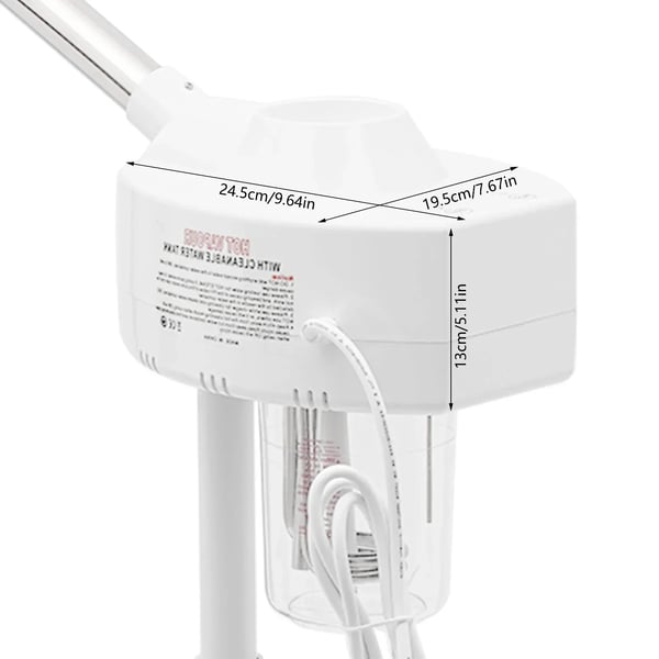 Ansigtsdamper, Dobbeltfunktionalitet, Avanceret Fugtighedsbevaring,Elfenben