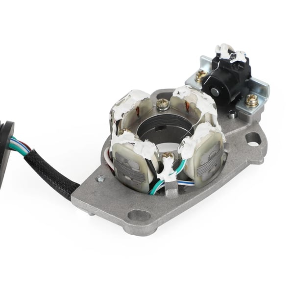 Generator Stator, Højtemperaturmodstand 200°C, Nem Installation, Fuld Pakke, 400mm Kabellængde, Kompatibel med Yamaha YZ125 (2005-2021)