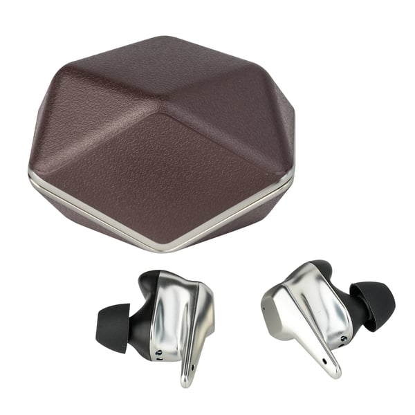 Trådløse In-Ear Hovedtelefoner, Støjdæmpende, Vandtæt Design,Brun