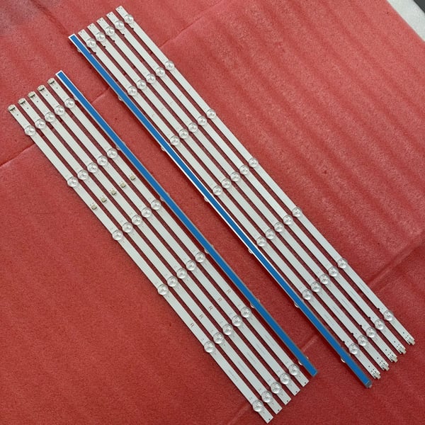 LED Baggrundsbelysningsstrimmel, 131 cm længde, aluminiumsmateriale, er dæmpbar: Ja, lysstrøm: 60, CE-certificering