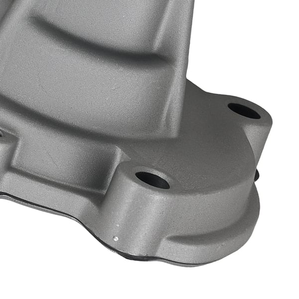 Vandpumpe, Aluminiumkonstruktion, 21,6 cm længde, 18,1 cm bredde, 16,3 cm højde, 1150 g vægt