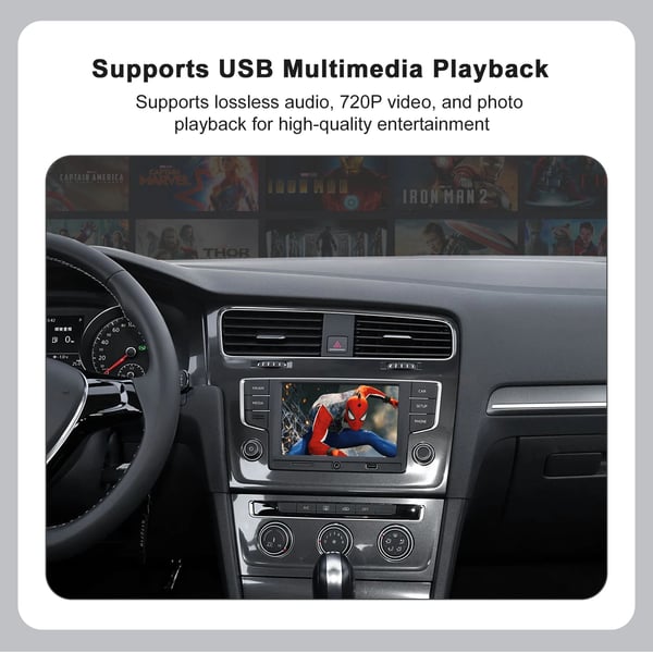 Trådløs Carplay Android Auto Modul, Kompakt Design, Nem Installation,For MIB MIB2