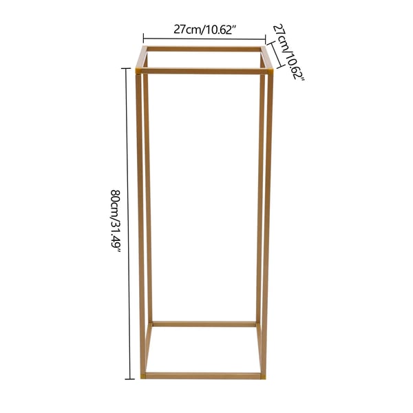 Blomsterställ, Modern Design, 10-delars Set,Guld
