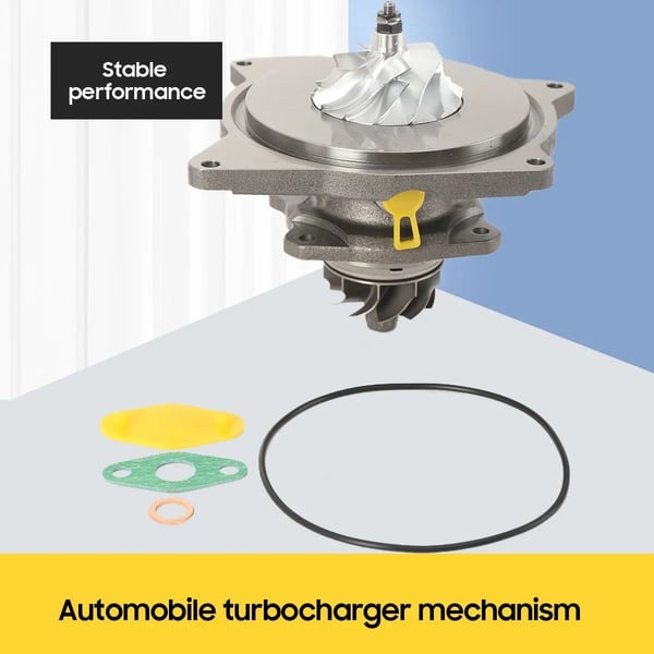 Turbocharger Fuselage Gruppe, Legeret stål, 1850 mm x 970 mm x 0016 mm, Kompatibel med tvillingturbinesystemer, Præcisionsfræsning ydeevne