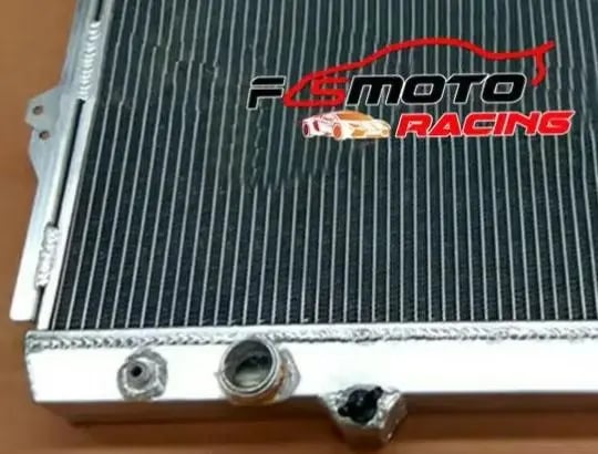 Radiator, Aluminium, 24,5" x 14,3" x 3", Kompatibel med Hilux LN147/LN167/LN172, Høj kølekapacitet, Direkte pasform