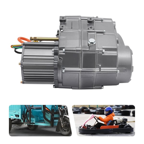 Sähkömoottorisarja, 1000W teho, 60V jännite, Harjaton moottorityyppi, Maksiminopeus 1080rpm, Alumiiniseosmateriaali