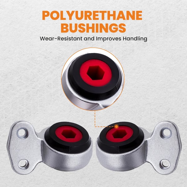Kontrolarm Bushings, Polyurethan Materiale, Varelængde 23 cm, Varebredde 14 cm, Varehøjde 3 cm, Kompatibilitet E46 E85 325i 330i Z4