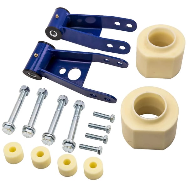 Lift Kit, Løftehøjde Foran 3 tommer, Løftehøjde Bag 2 tommer, Varevægt 4,7 kg, Varelængde 23 cm, Kompatibilitet Jeep Cherokee XJ 1984-2001