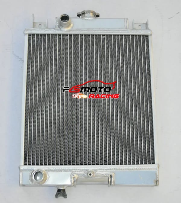 Radiator, Aluminium, 350mm x 330mm x 40mm, Φ1.125" Indløb/Udløb, Kompatibel med Suzuki Swift GTi 1989-1994, 2 Rækker
