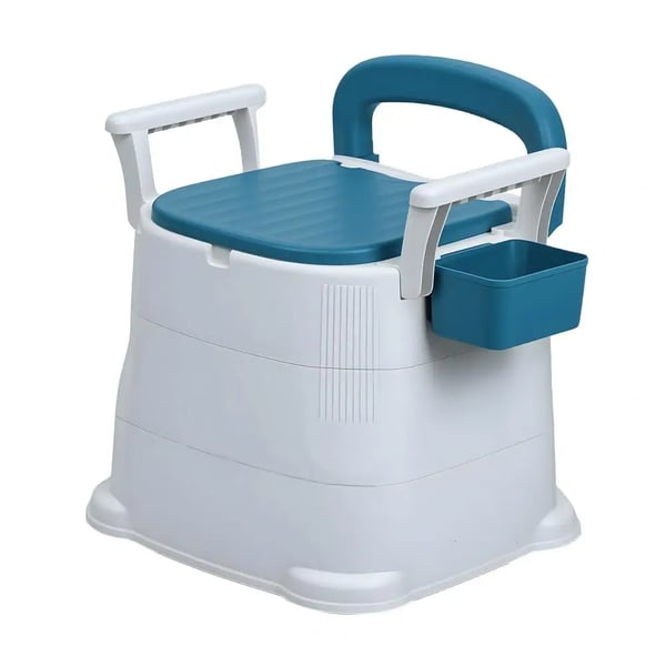 Sengebordstoilet, Antiskridfunktioner, Ergonomisk Design,1